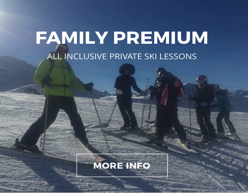 All inclusive private ski lessons